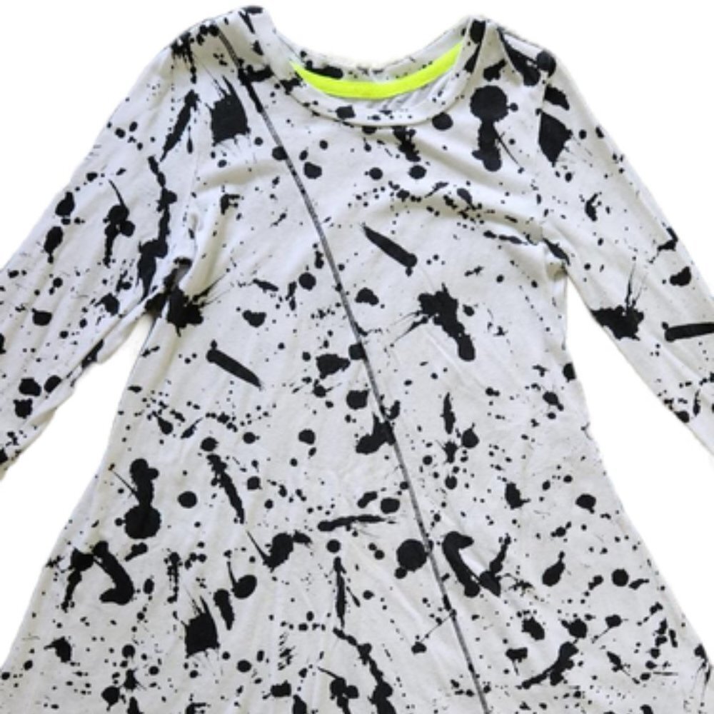 ‼️SPLATTER PAINT A Line Tee Shirt Dress Size M‼️